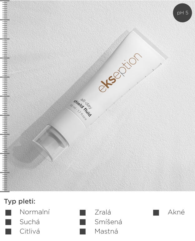 Ekseption - ALL-DAY SHIELD FLUID - 50ml - Obrázek 2
