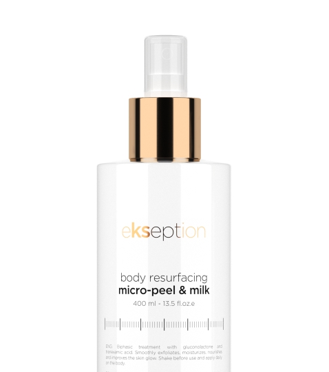 Ekseption - BODY RESURFACING micro-peel & milk - 400ml