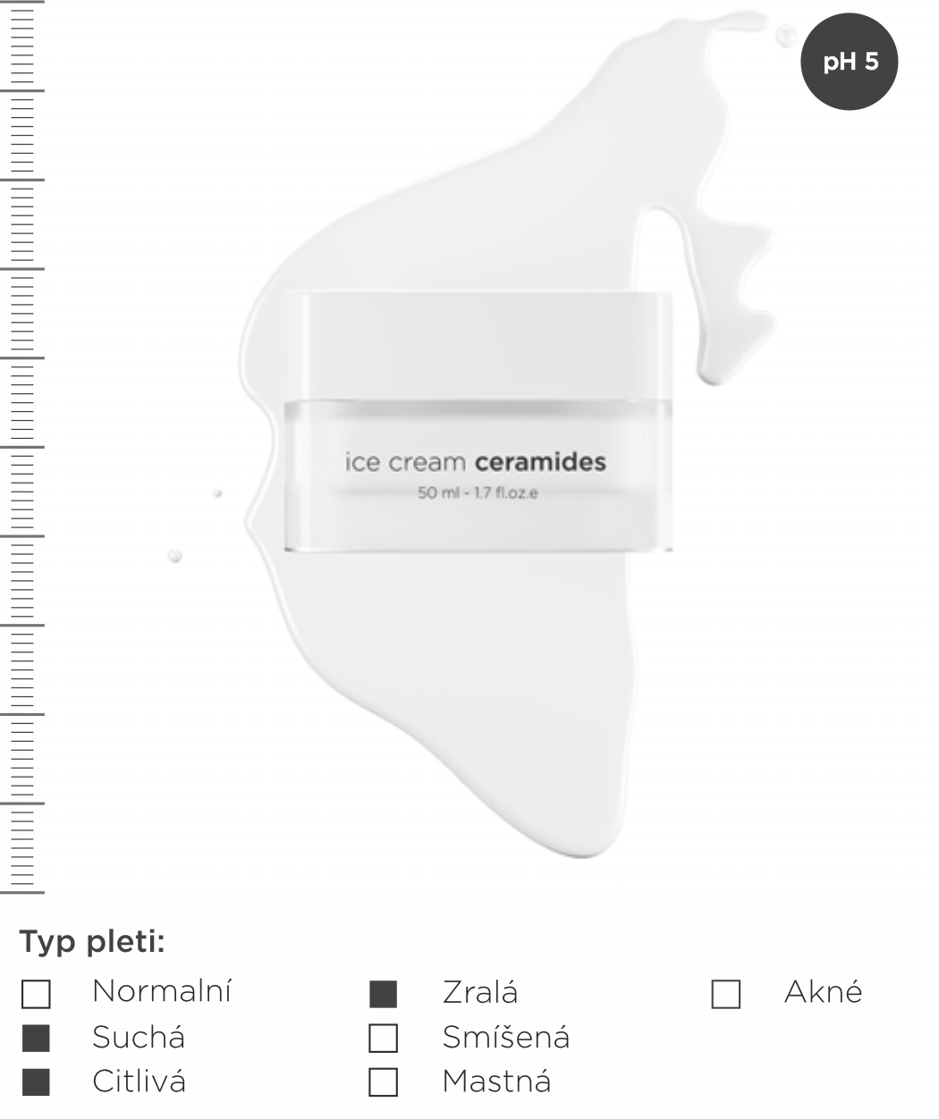 Ekseption - Ice cream ceramides - 50 ml - Obrázek 2
